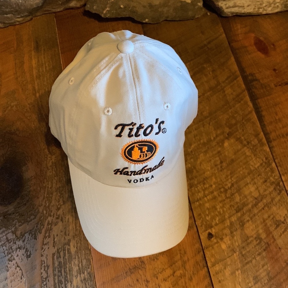 Tito’s Handmade Vodka khaki baseball cap One Size Fits Most New - Picture 3 of 10